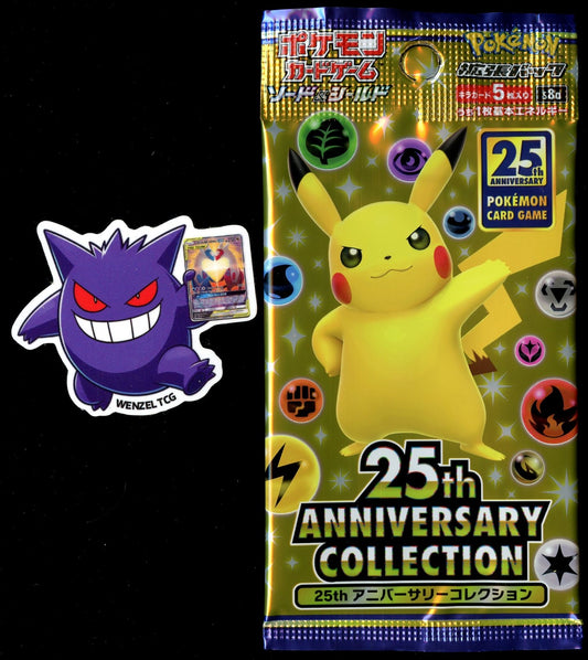 Japanese 25th Anniversary Booster Pack