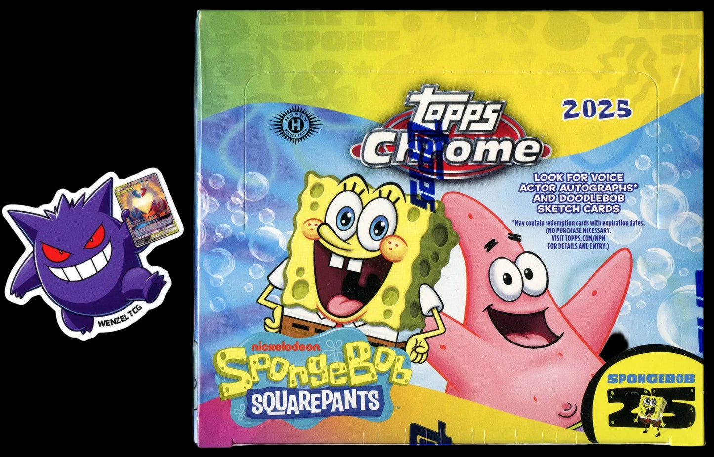Topps Chrome SpongeBob Hobby Box